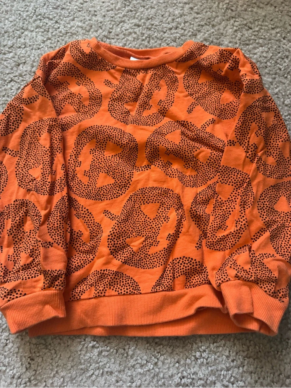 Carter's Kids Halloween Pajama Set - Orange & Black